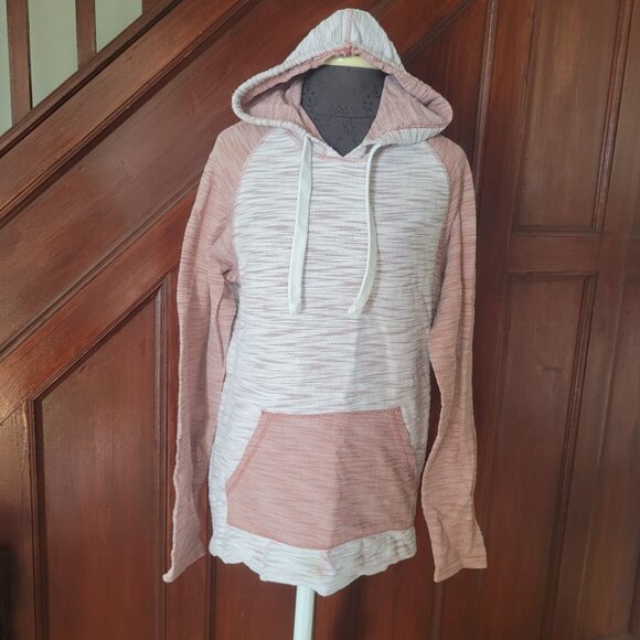 Alexander Julian Striped Hooded Pullover Sweatshirt With Kangaroo Pocket - Picture 1 of 7